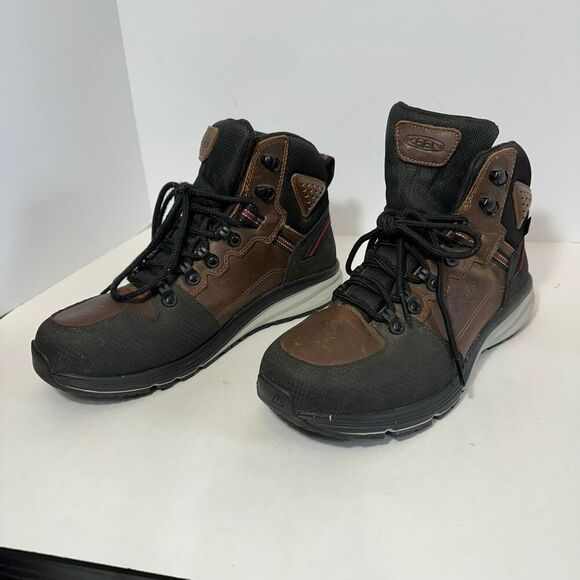KEEN Dry Utility Red Hook Mid Carbon Toe Waterproof Boots | Men Size 11 main image 16